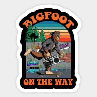 Bigfoot skateboard Sticker